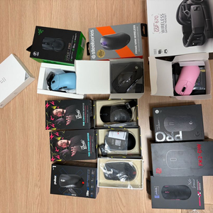 게이밍 마우스 모음