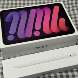 아이패드 미니6 64GB +애플펜슬2 일괄 판매 상태굿(+케이스)