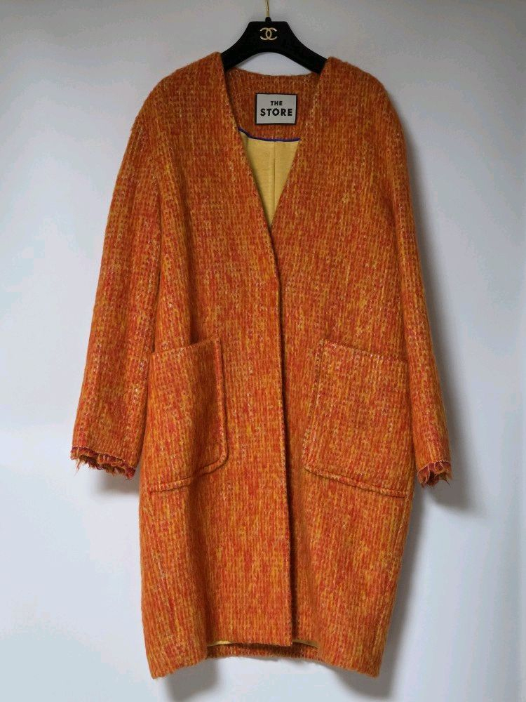 한섬 더스토어 THE STORE 20 브이넥 코트 (M) 무료 배송 이미지