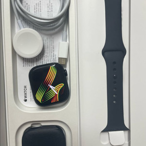 애플워치10 42mm 제트블랙 SSS급