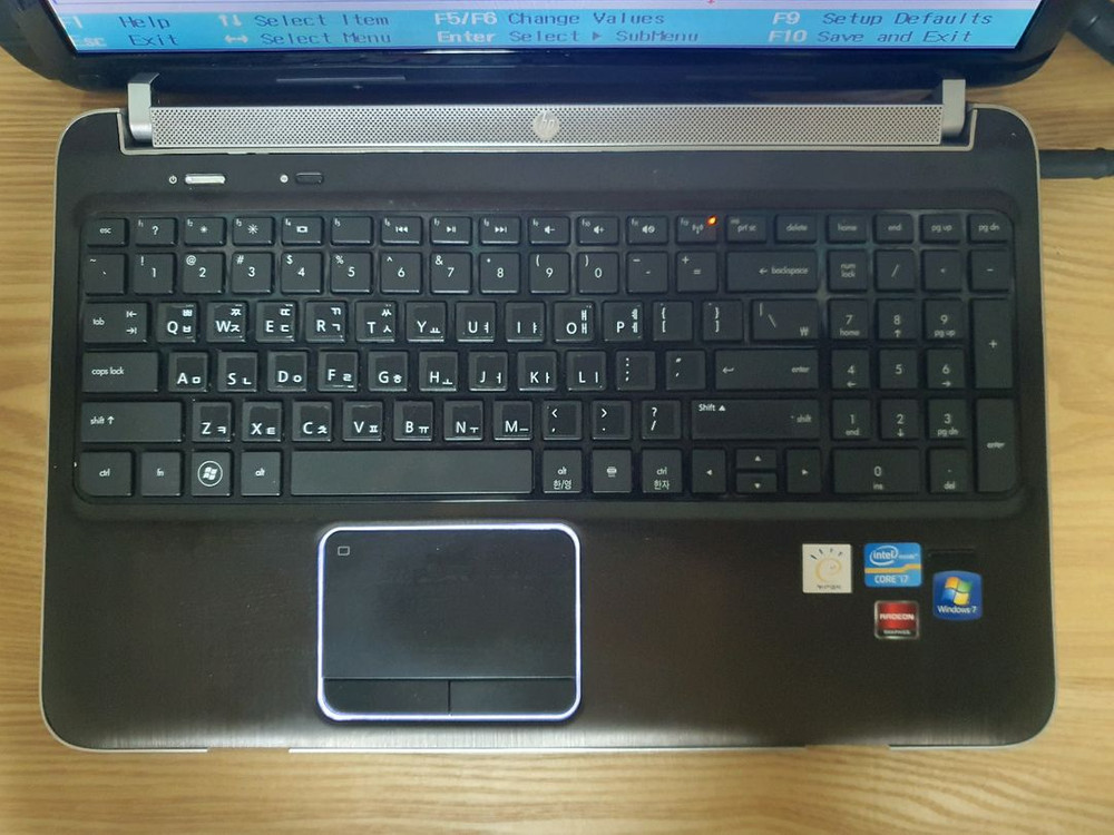 부품용 HP PAVILION DV6 노트북 i7 2630QM 이미지