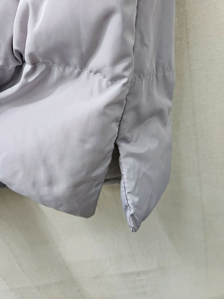 데님패치배색 후드롱패딩--6