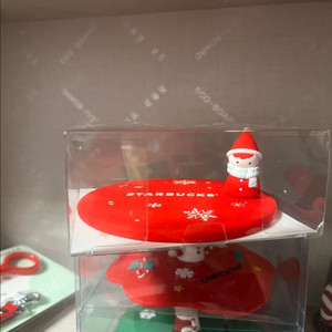 스타벅스 크리스마스 실리콘 코스터