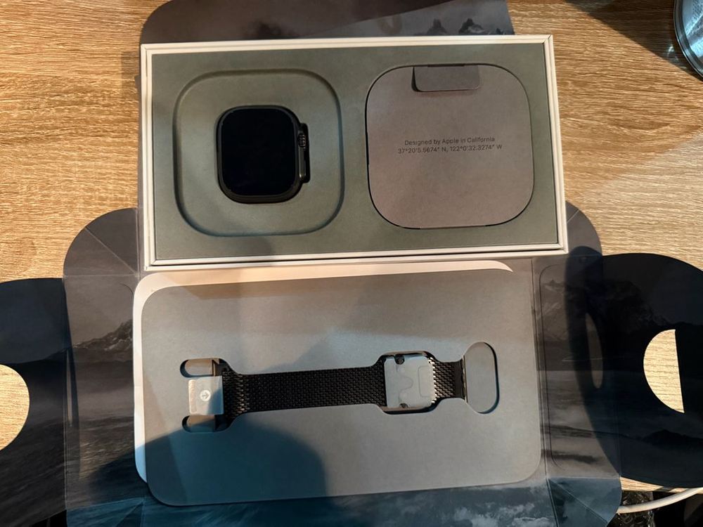 애플워치 울트라3 밀레니즈 루프 M사이즈--3