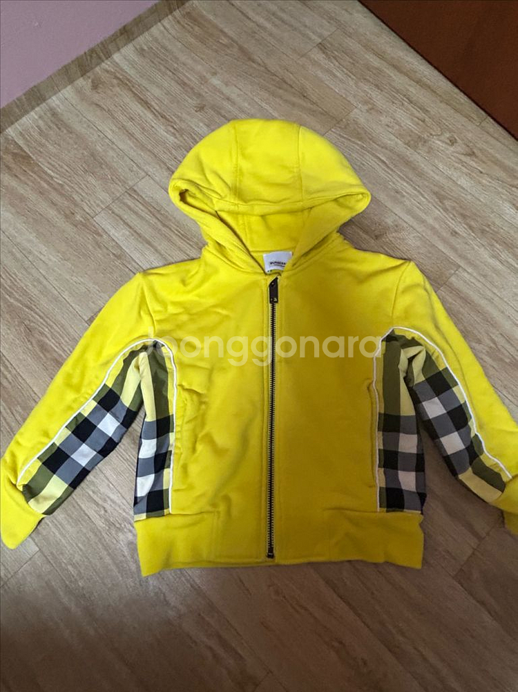 버버리 칠드런 후드집업 4Y--0