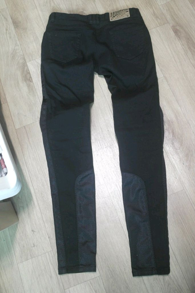 [신형] 어글리브로스 진바지 25~26인치 -블랙---3
