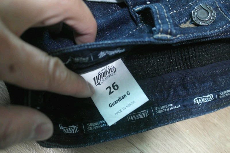 [신형] 어글리브로스 진바지 25~26인치 -진청---6