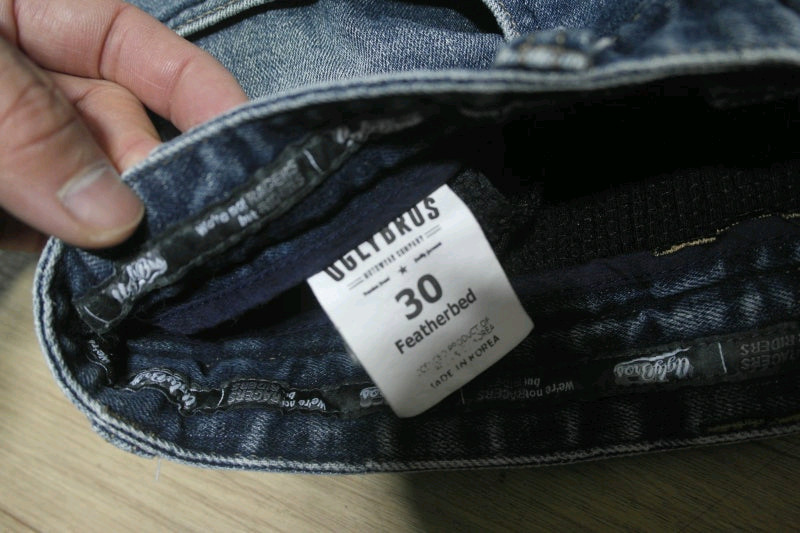 [신형] 어글리브로스 진바지 29~30인치 -진청---6