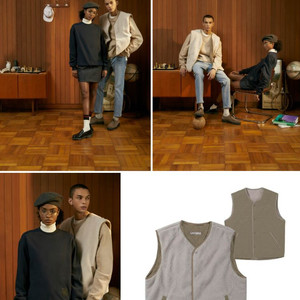 쉐르파 리버시블 조끼 105xl 새상품 로운착용