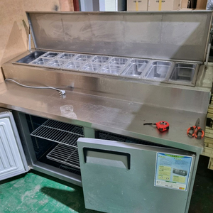 업소용 김밥차 피자토핑 반찬 냉장고