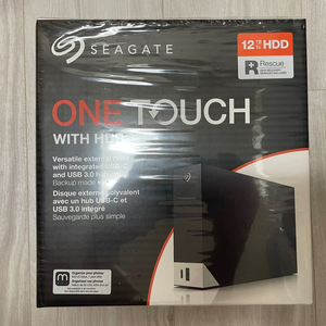 씨게이트 외장하드 OneTouch HUB 12TB / 네이버페이 안전거래 가능