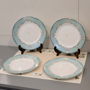 웨지우드 프쉬케 샐러드 접시 4장