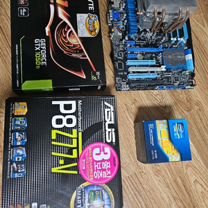 아수스보드, i5 CPU, 삼성램 이미지