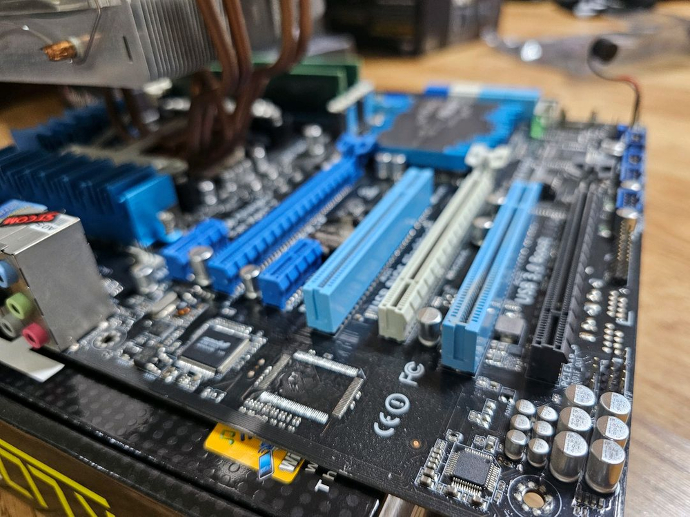 아수스보드, i5 CPU, 삼성램 이미지