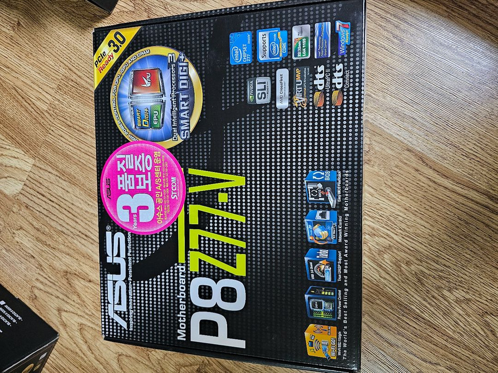 아수스보드, i5 CPU, 삼성램 이미지