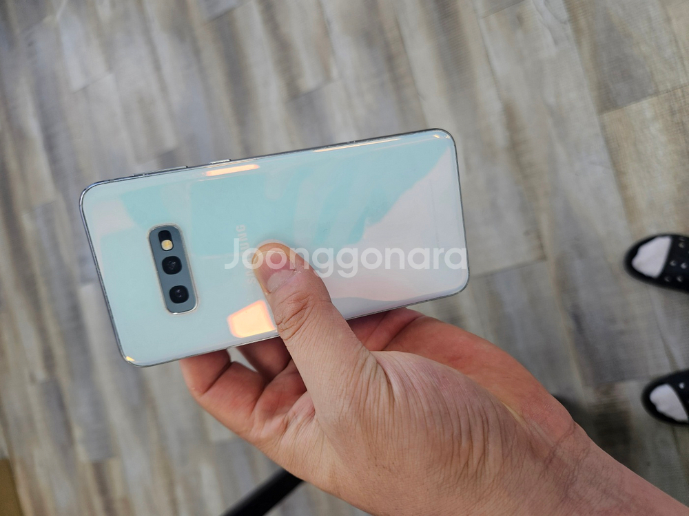 삼성 갤럭시S10E화이트 판매 G781 공기계 중고폰--0