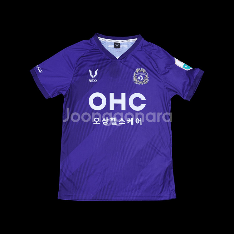 K리그 축구 FC안양 선수 실착 유니폼 매치원 판매--5