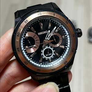 세이코 5y66-0ap0 쿼츠 시계