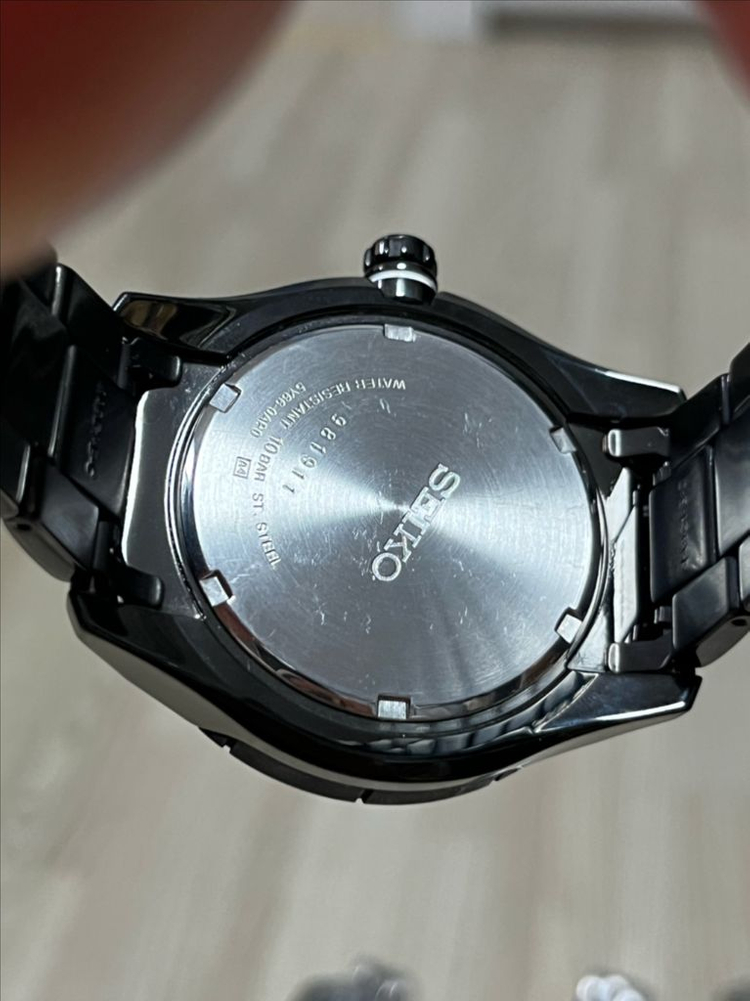 세이코 5y66-0ap0 쿼츠 시계--2