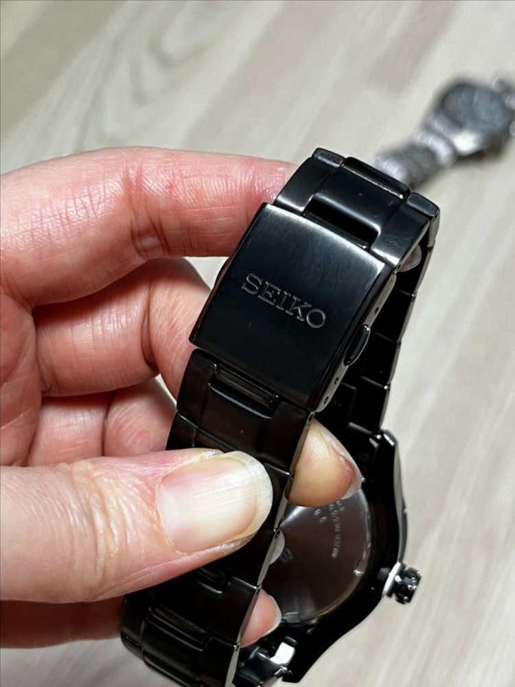 세이코 5y66-0ap0 쿼츠 시계--3