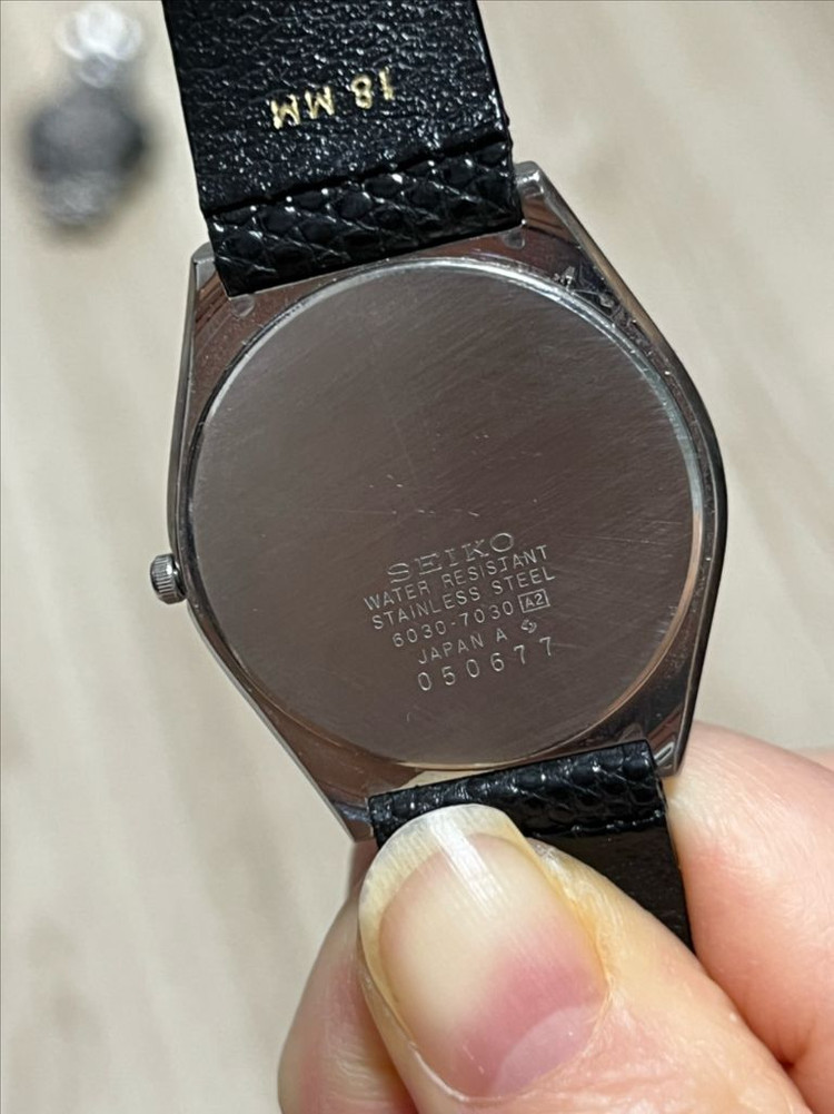 세이코 쿼츠 6030-7030--2