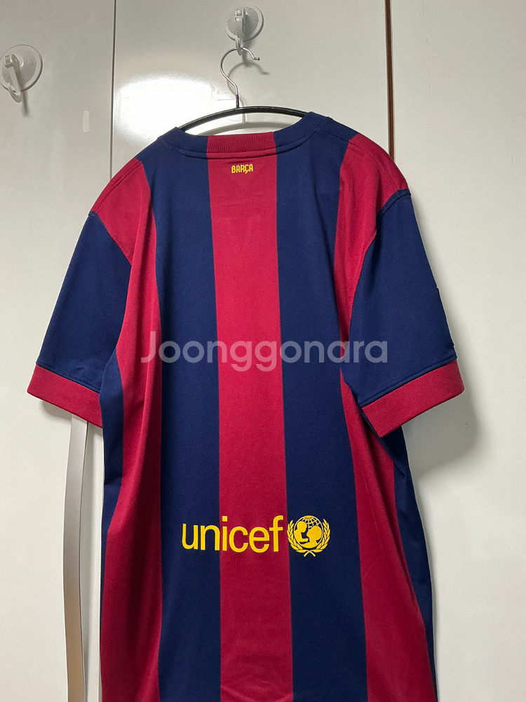 14/15 바르셀로나 메시 L 유니폼--2