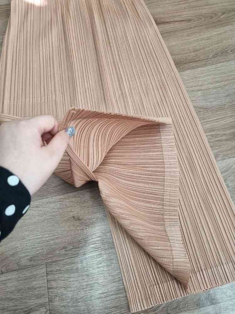 플리츠 스커트--1