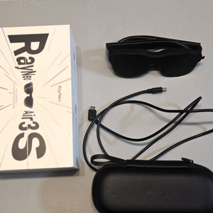 ray neo air3s AR글래스 + 전용 충전허브 싸게팝니다!