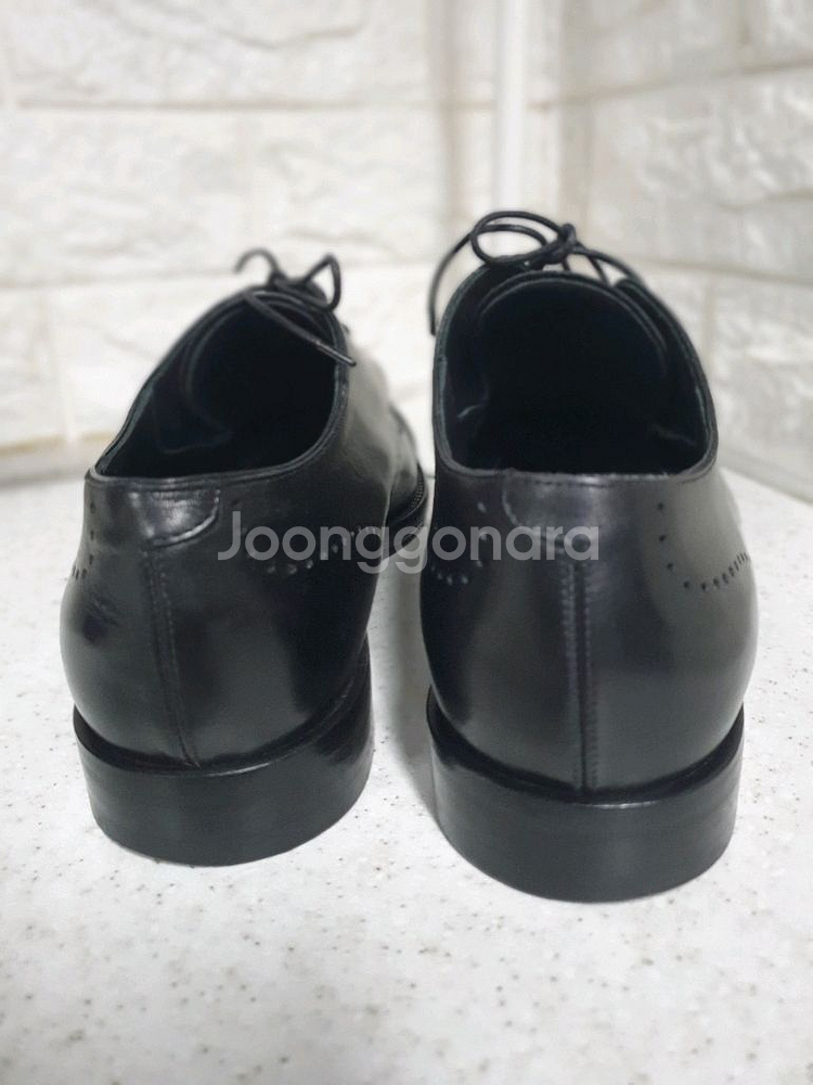 제냐(Ermenegildo Zegna 남성 구두 블랙( 9 D)컨디션 굿--2