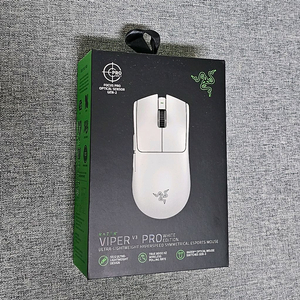 [미개봉] 레이저 RAZER VIPER V3 PRO 마우스 white edition 바브삼