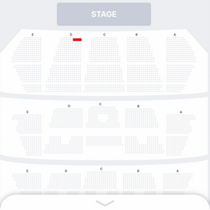 우리들의 발라드 - 서울 콘서트 1층 R석 2열 연석
