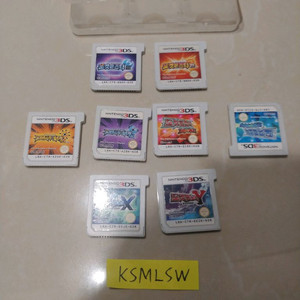 닌텐도 3ds 포켓몬 알파사파이어 오메가루비 X Y 울트라썬문 8종 전시리즈