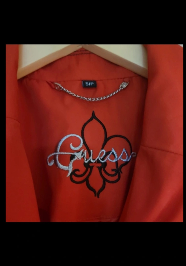게스 레드 프렌치 코트 55 이미지