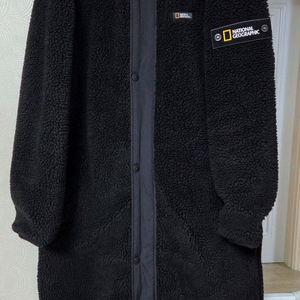 내셔널지오그래픽 뽀글이 롱 코트 L