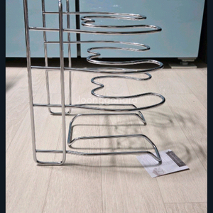 쿡셀 스테인레스 프라이팬 거치대 (새제품)