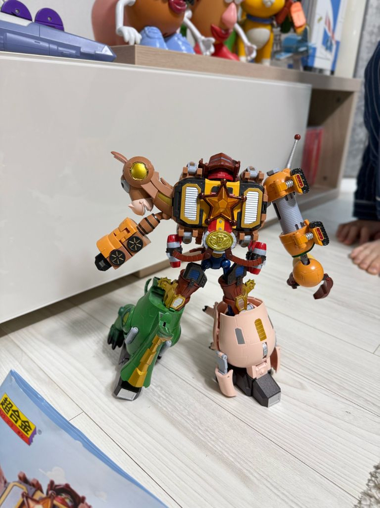 반다이 토이스토리 합체로봇 초합금 로봇 정품--2