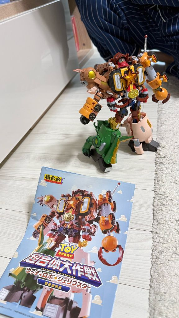 반다이 토이스토리 합체로봇 초합금 로봇 정품--3