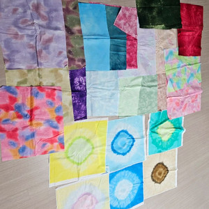 일본 하와이안 서클원단등 대현퀼트