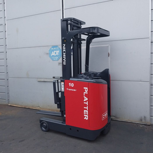 니찌유 전동 입식 중고지게차 1.0톤 2단 4000MM 2021년식 FBR10-85 이미지