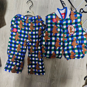 베베드피노 테디베어 패딩조끼세뜨