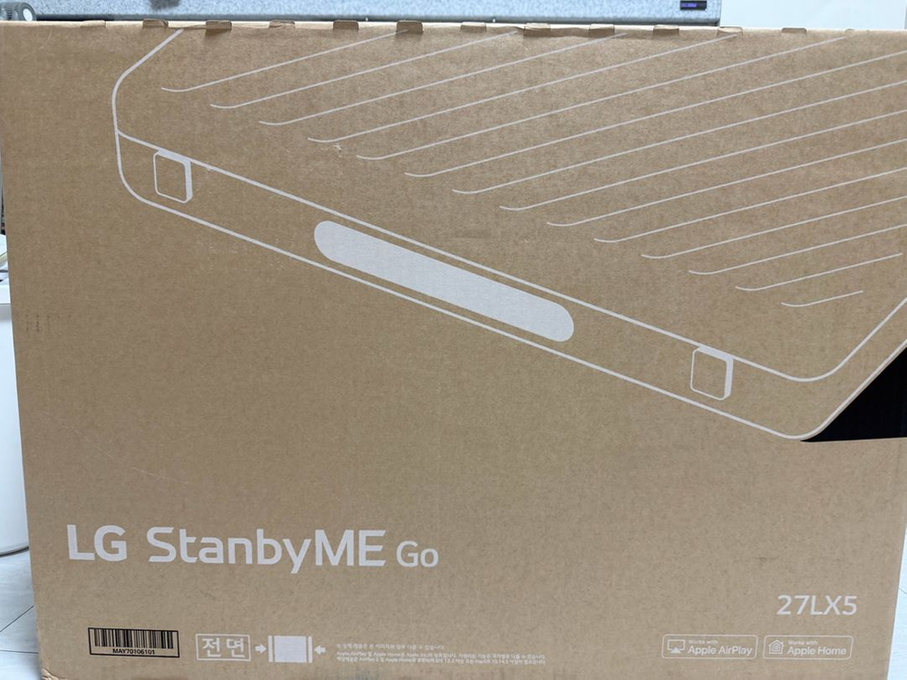 LG 스탠바이미 Go 27LX5 미개봉 새제품 이미지