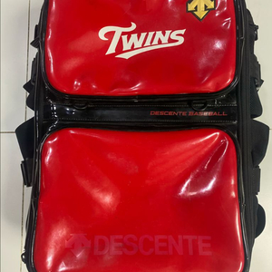 엘지트윈스 데상트 캐리어 가방 LG 트윈스 구로고