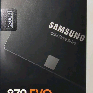 삼성 SSD 미개봉 새제품 870 EVO 250G 팝니다