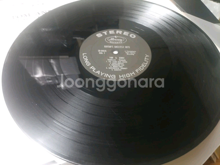 톰과 제리의 기타 연주곡집 Vol II LP 레코드판--3