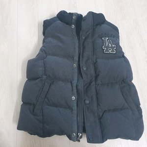 MLB 오리털 조끼 145사이즈