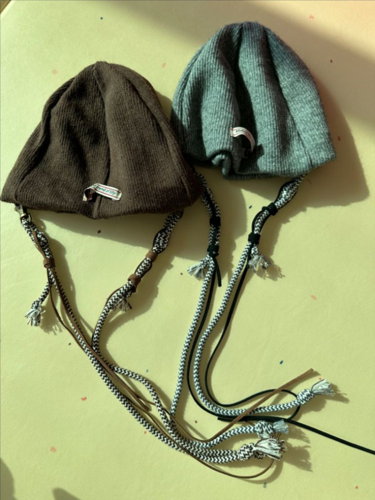 유아 모자 비니--1