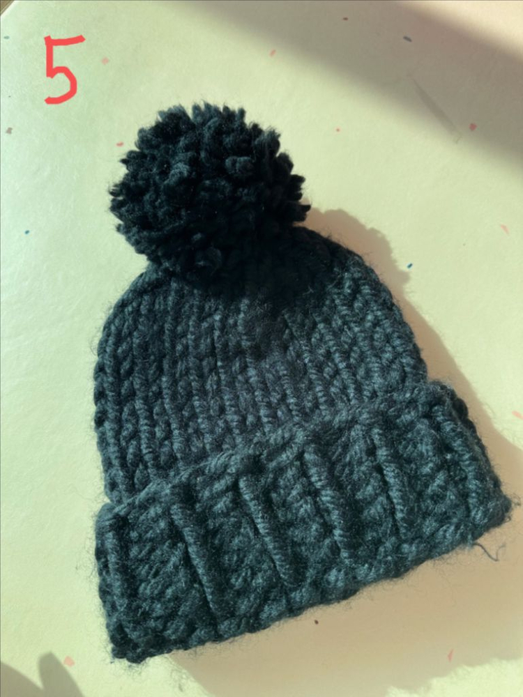 유아 모자 비니--7