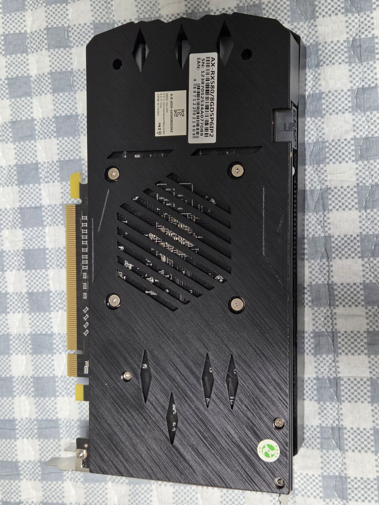 에즈원 rx580 2048sp 8g 판매합니다--2