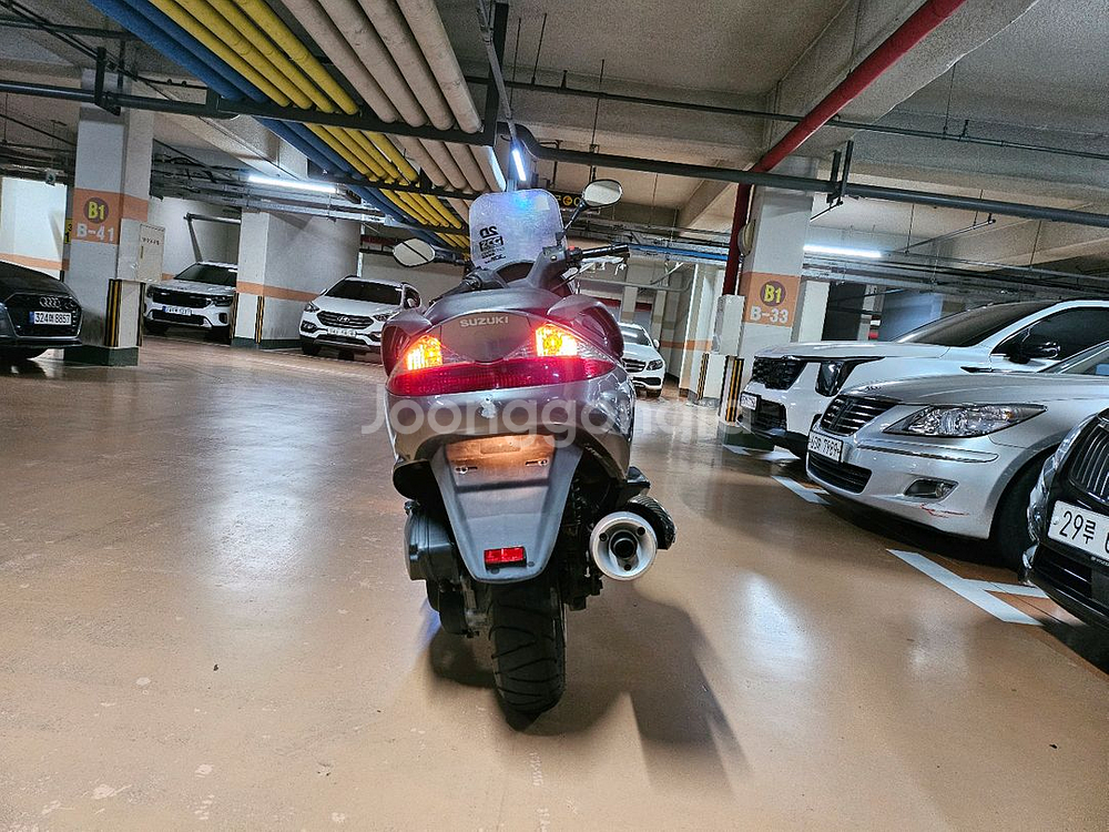 스즈키 버그만 125cc 2011년식 스쿠터--3