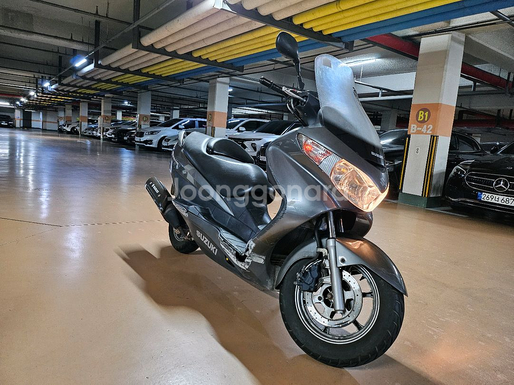 스즈키 버그만 125cc 2011년식 스쿠터--5